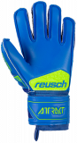 Reusch Attrakt S1 Finger Support Junior 5072230 4949 blue yellow back